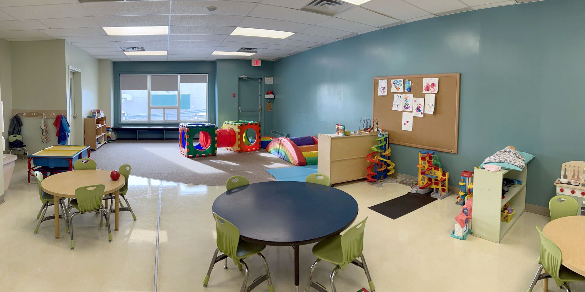 Drop-In Playgroup room at the South Peace Child Development Centre